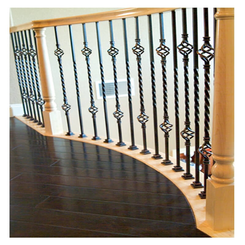 Double Twist Iron Baluster | Stair-parts.com
