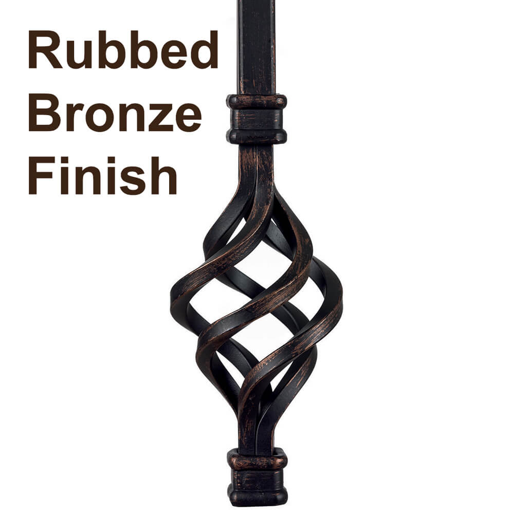 Rubbed Bronze Iron Finish Sample