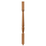 Square Top Cherry Wood Baluster 2005