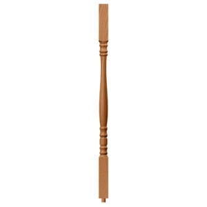Square Top Wood Baluster 5105